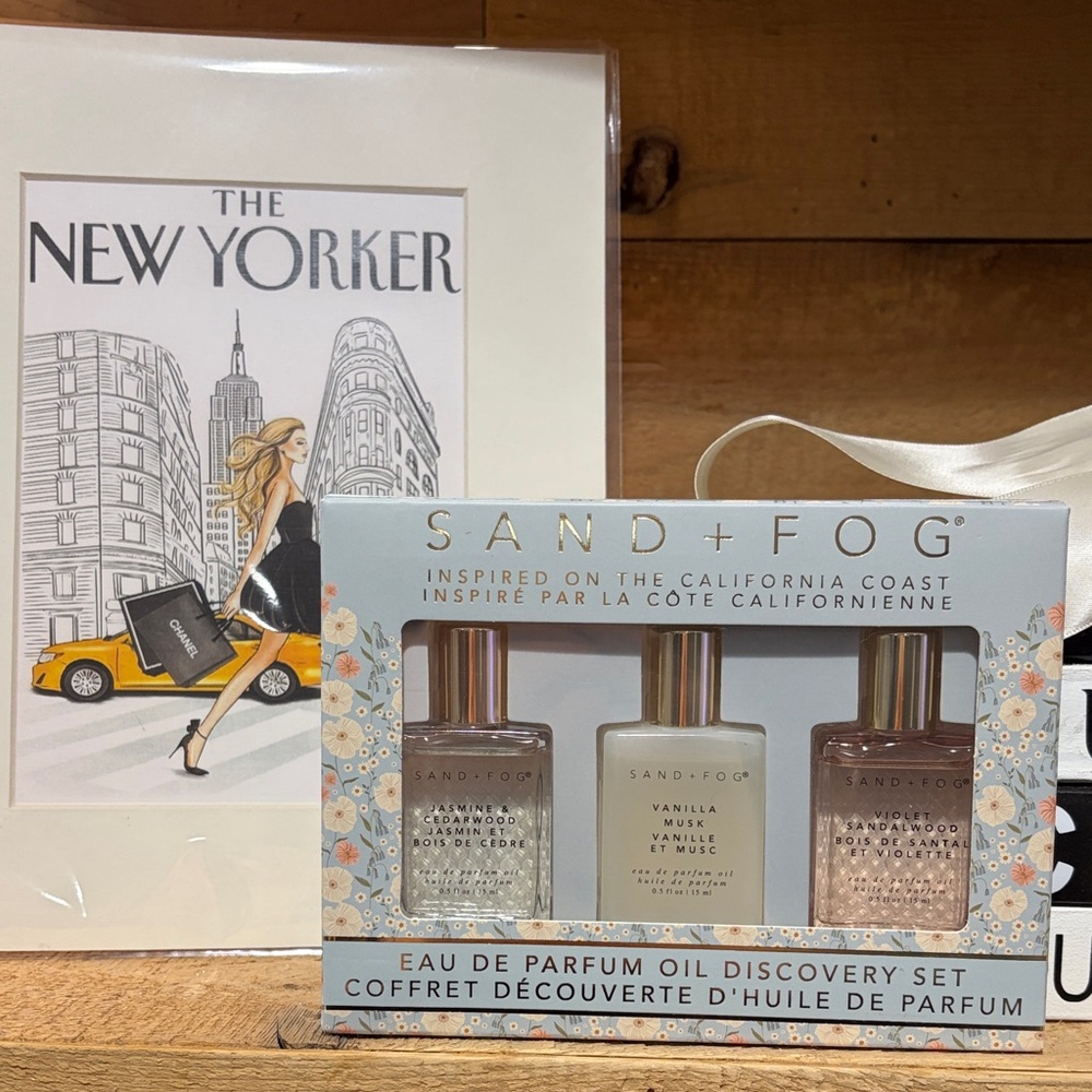 SAND + FOG Body Oil Discovery Set - Cream and Gold